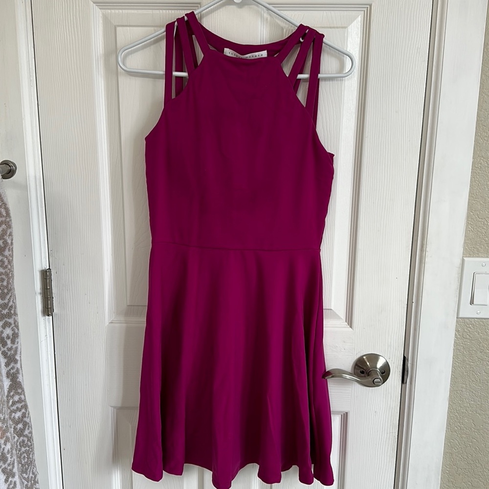 Women’s pink dress